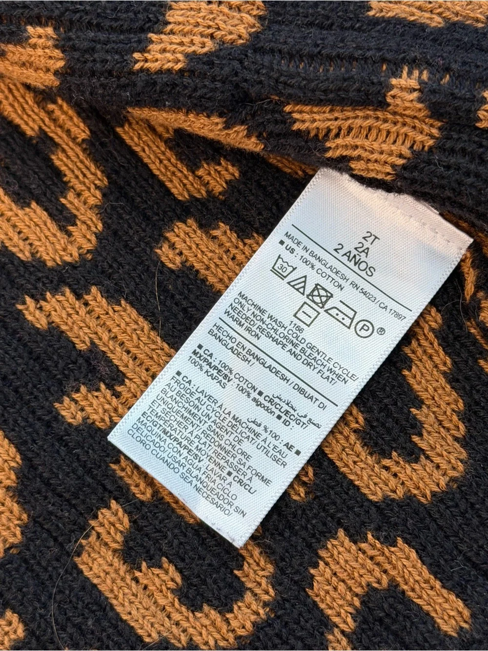 Old Navy Leopard Cheetah Print Knit Cardigan Sweater Kids Girls